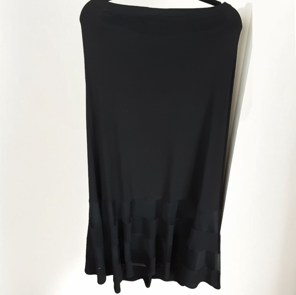 Joseph Ribkoff Sheer Panel Maxi Skirt BRAND NEW CONDITION - Picture 5 of 7